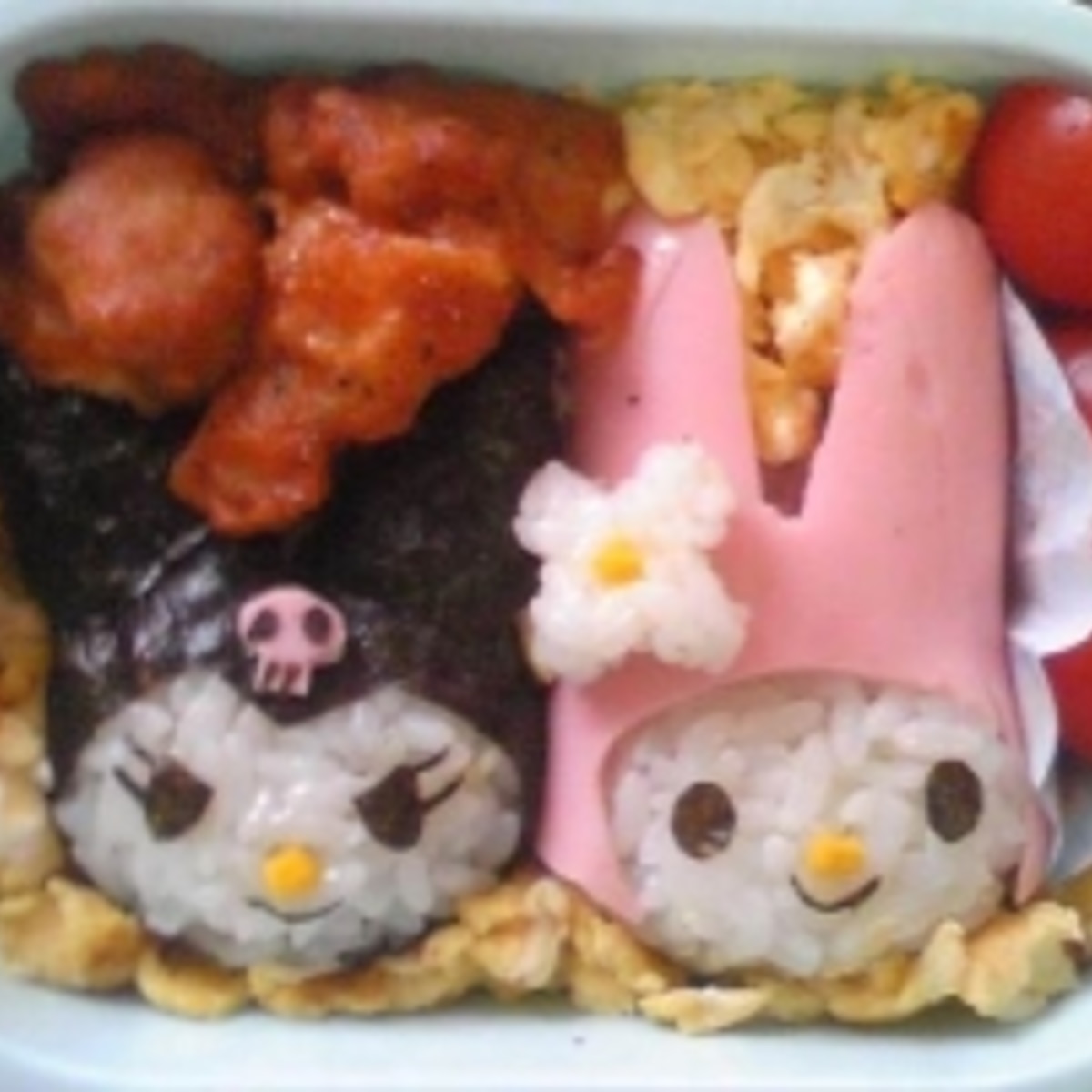 キャラ弁 マイメロ クロミ レシピ 作り方 By 口ーラ 楽天レシピ キャラ弁 マイメロ クロミ レシピ 作り方 By 口ーラ 楽天レシピ